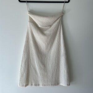 Strapless dress